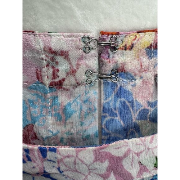 Bhanuni by Jyoti Women's Embroidered Beaded Sheer Top Size XL - Picture 6 of 13